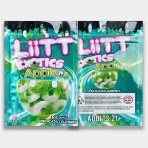 Litt Exotics Gummies Appleos 1000mg