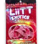 Litt Exotics Gummies Cherry Belts 1000mg
