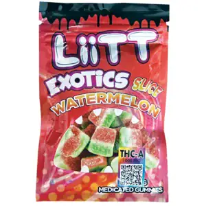 Litt Exotics Gummies Slices Watermelon 1000mg